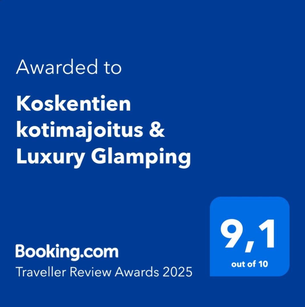Apartament Koskentien Kotimajoitus & Luxury Glamping Jämsä Zewnętrze zdjęcie